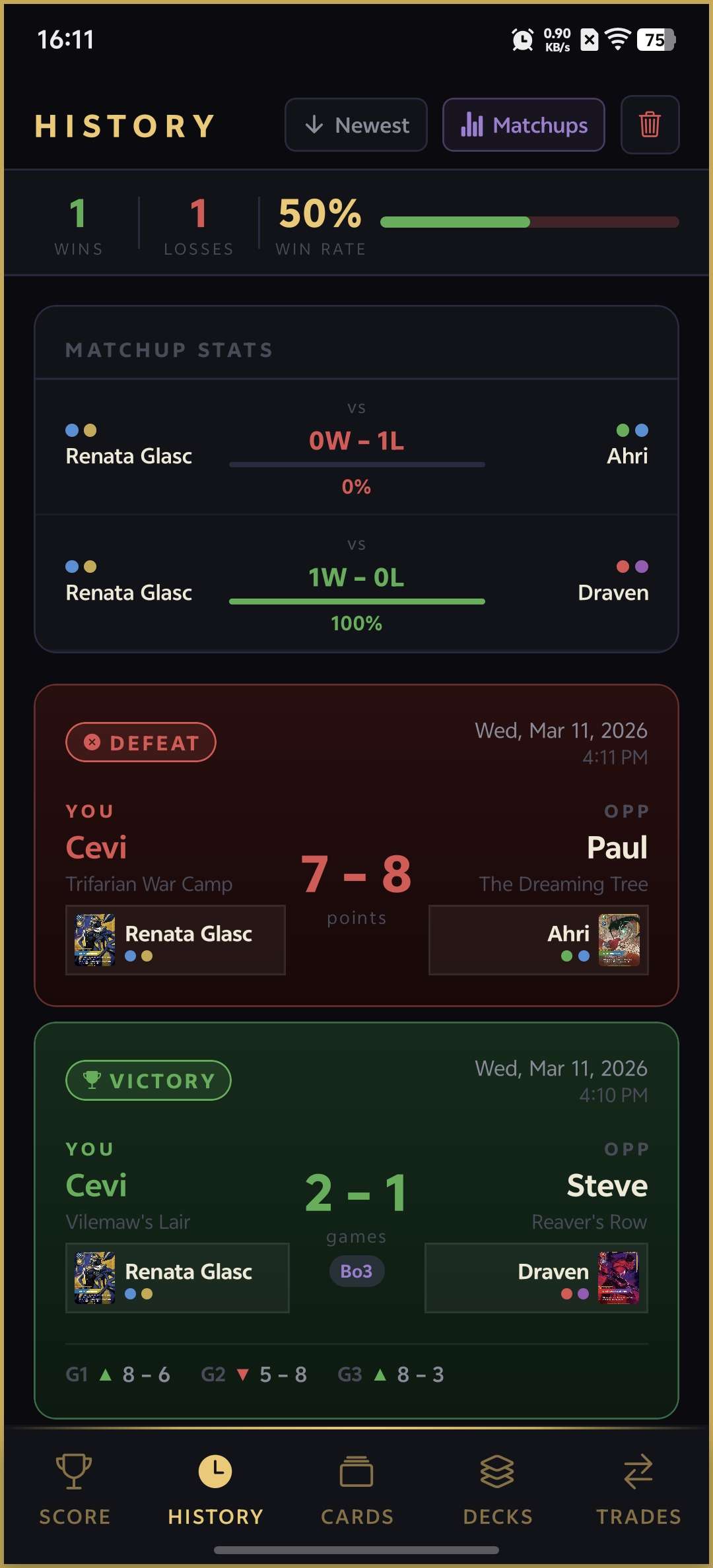 Riftbound Companion screen 4