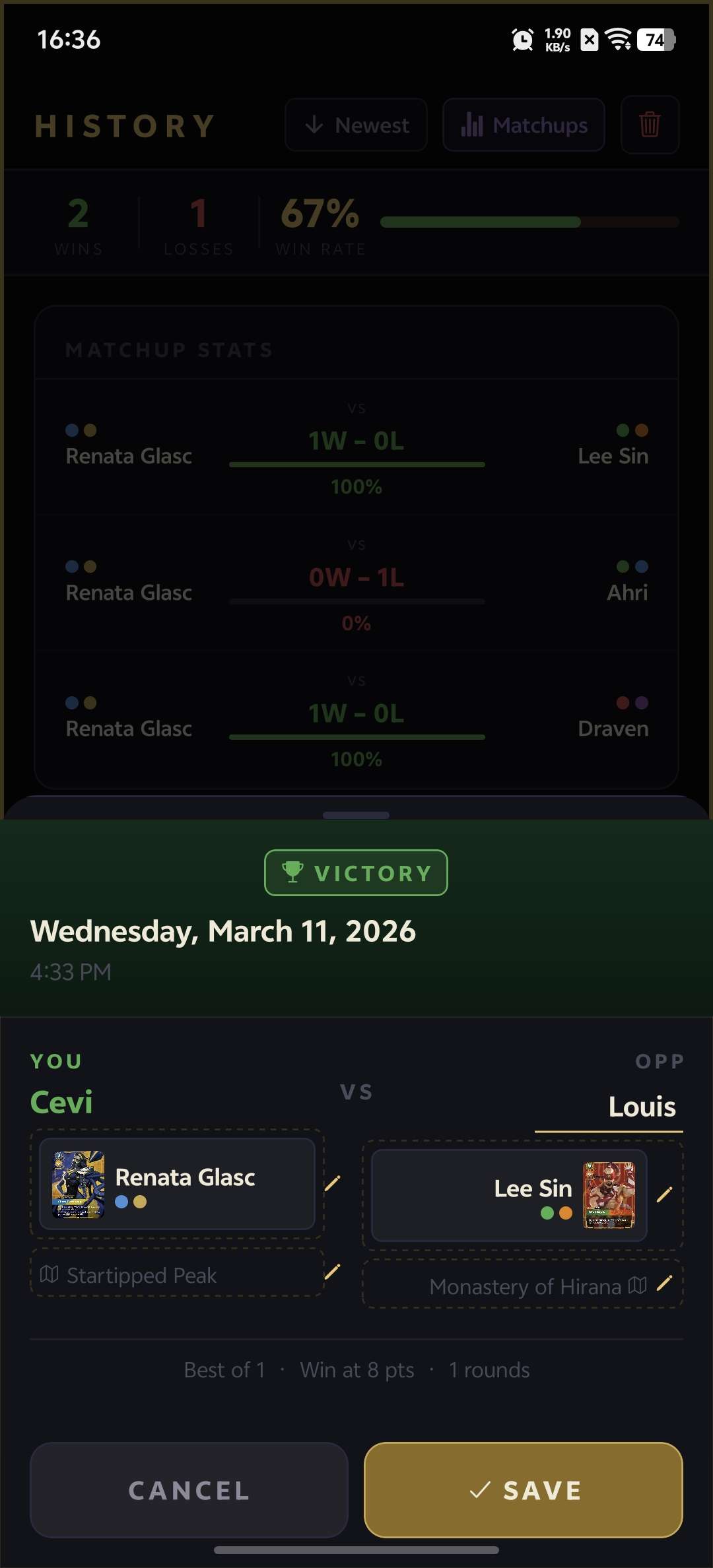 Riftbound Companion screen 5