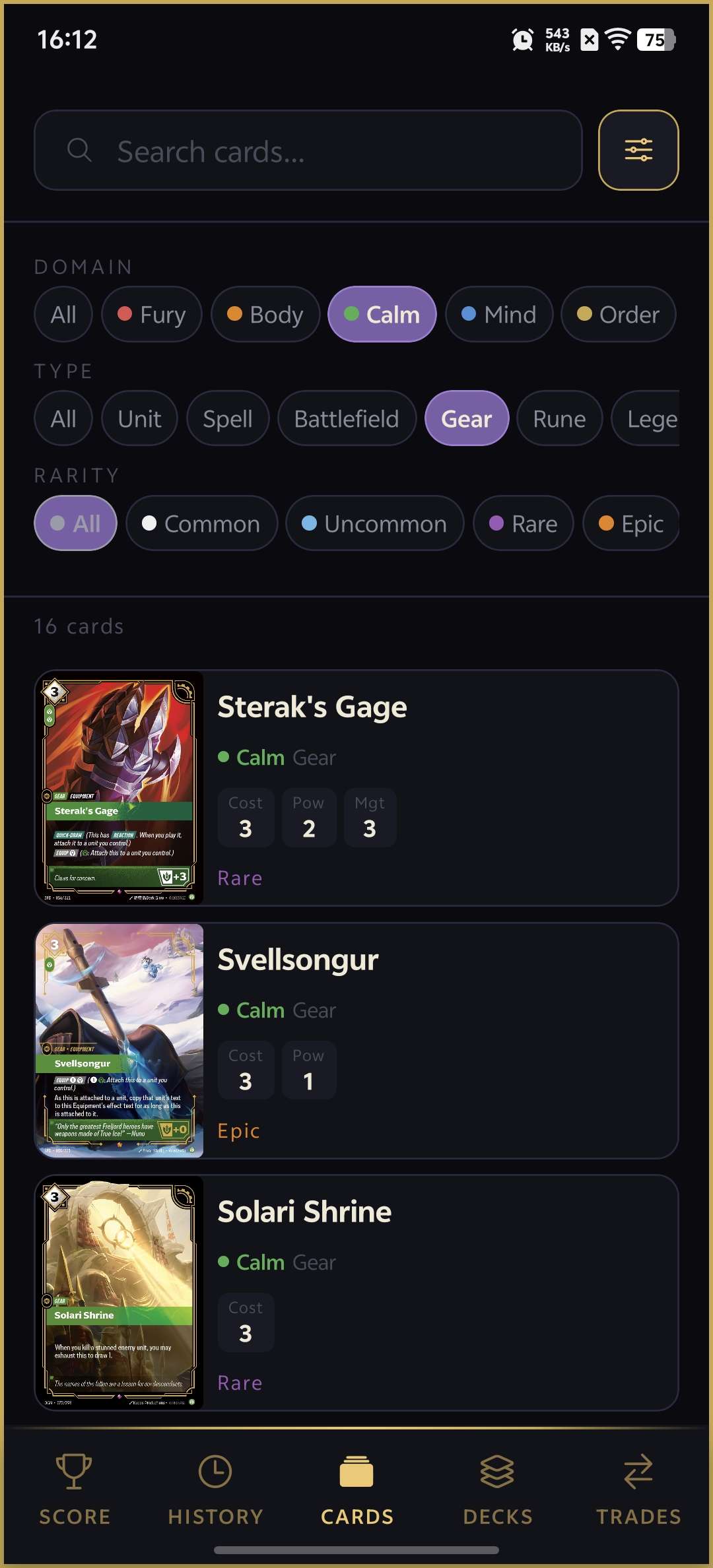 Riftbound Companion screen 6